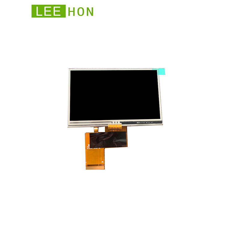 AUO 4.3 inch 480x272 WQVGA lcd panel RGB module G043FTT01.0 400nits and touchscreen