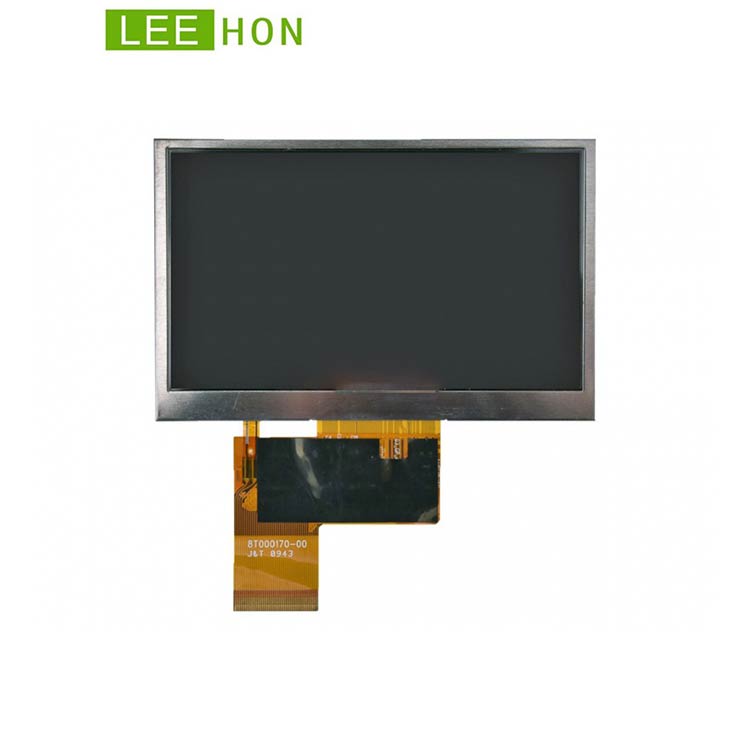 Kycoera 4.3 Inch 480x272 WQVGA LCD Screen For industry TCG043WQLBAANN-GN00 with 450nits and RGB 40 pi