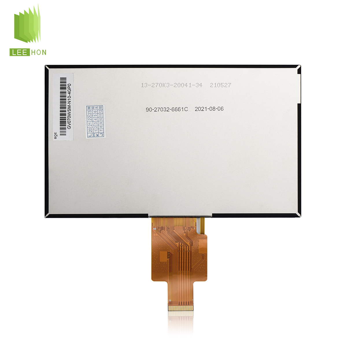 BOE 7 Inch 1024x600 WSVGA TFT LCD Panel IPS Display For Industry GV070WSM-N10 LVDS FPC 32pins