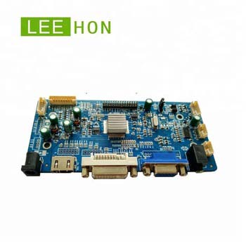 lvds to dvi vga converter board VDH58L support 12v resolutio