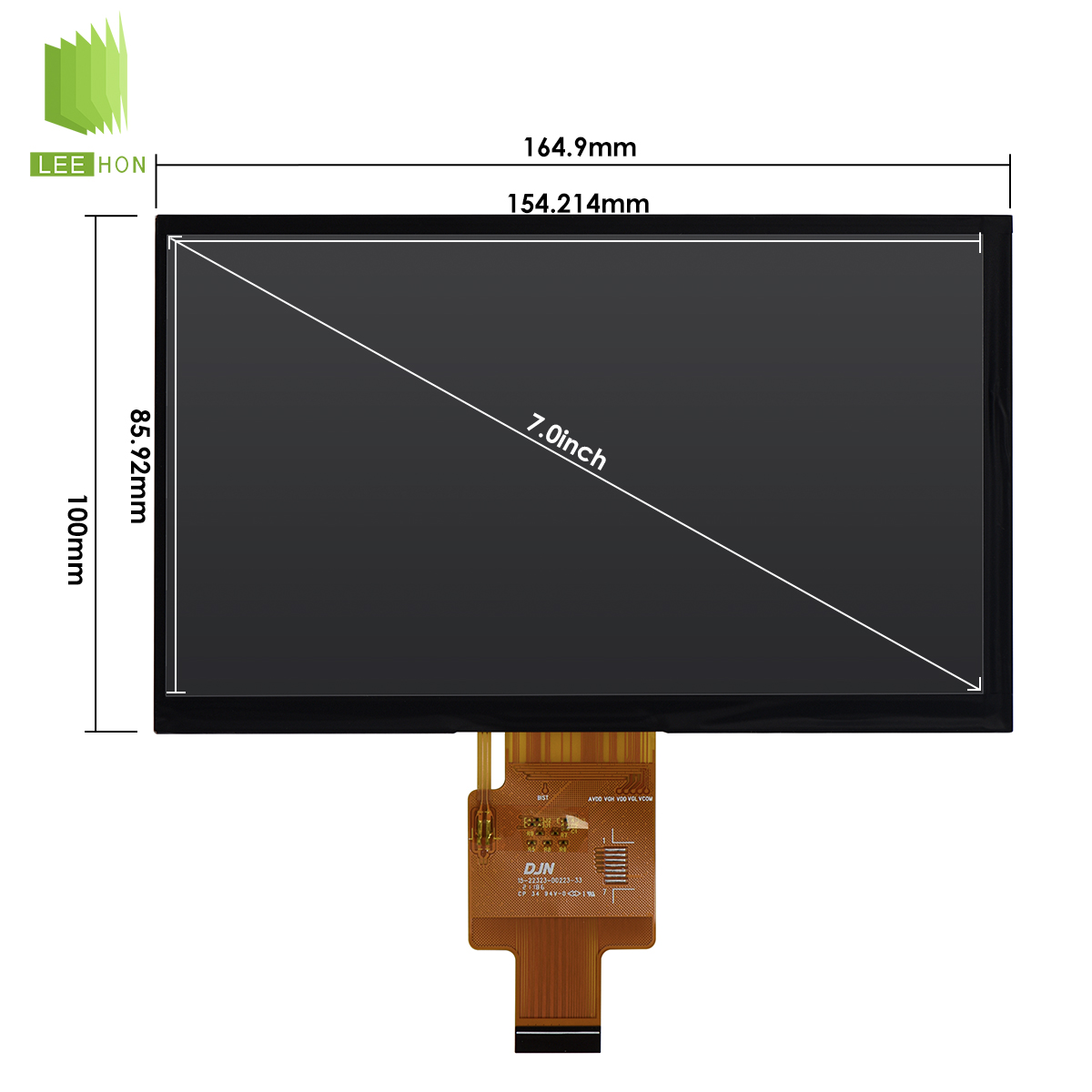 GV070WSM-N10 Dimensions