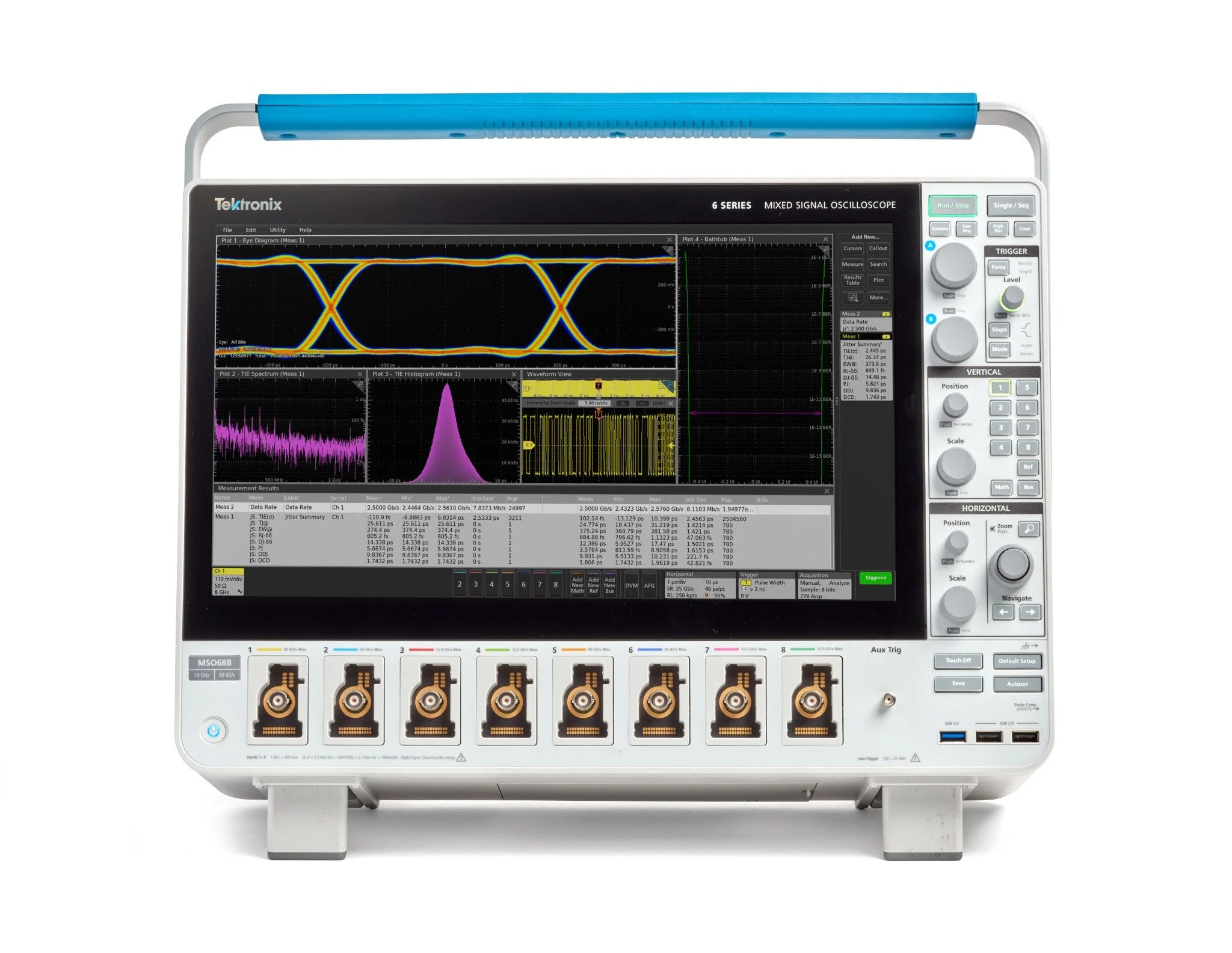 Oscilloscopes for high-speed signal analysis
